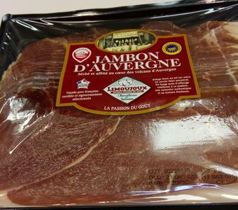 Jambon d'auvergne IGP 20 tranches