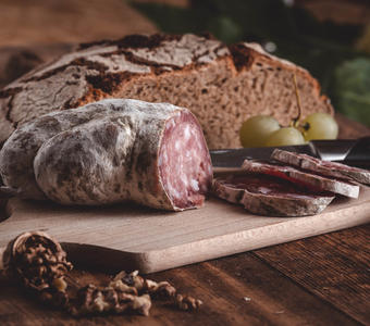 Saucisson au Bleu de Laqueuille